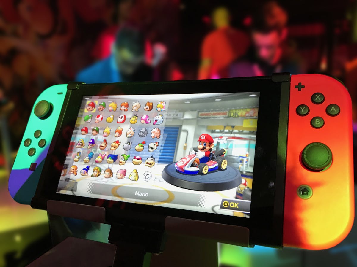 Nintendo Switch gaming - Den Den Town Osaka otaku district