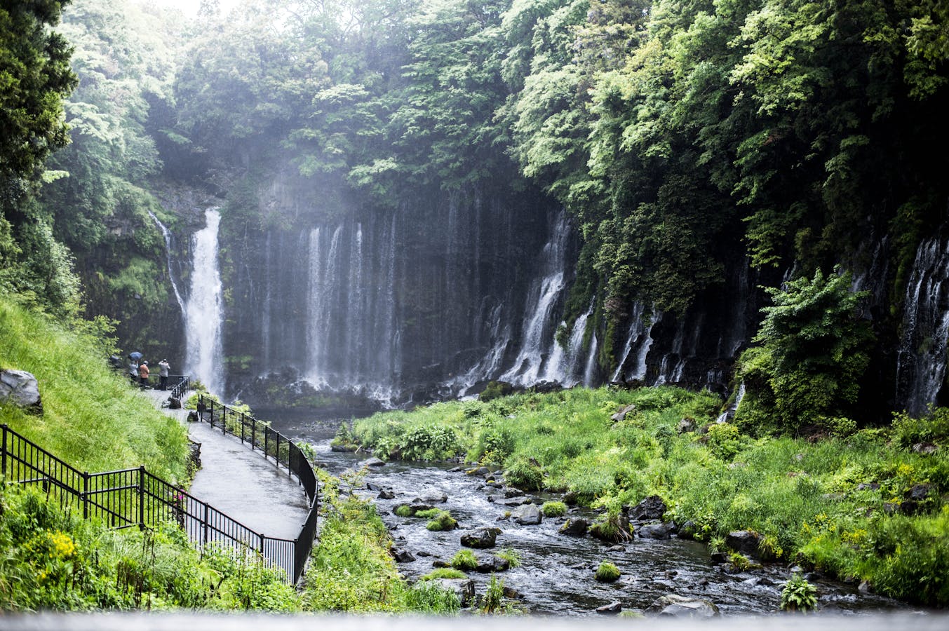 Forest waterfall - Minoo Park Osaka day trip