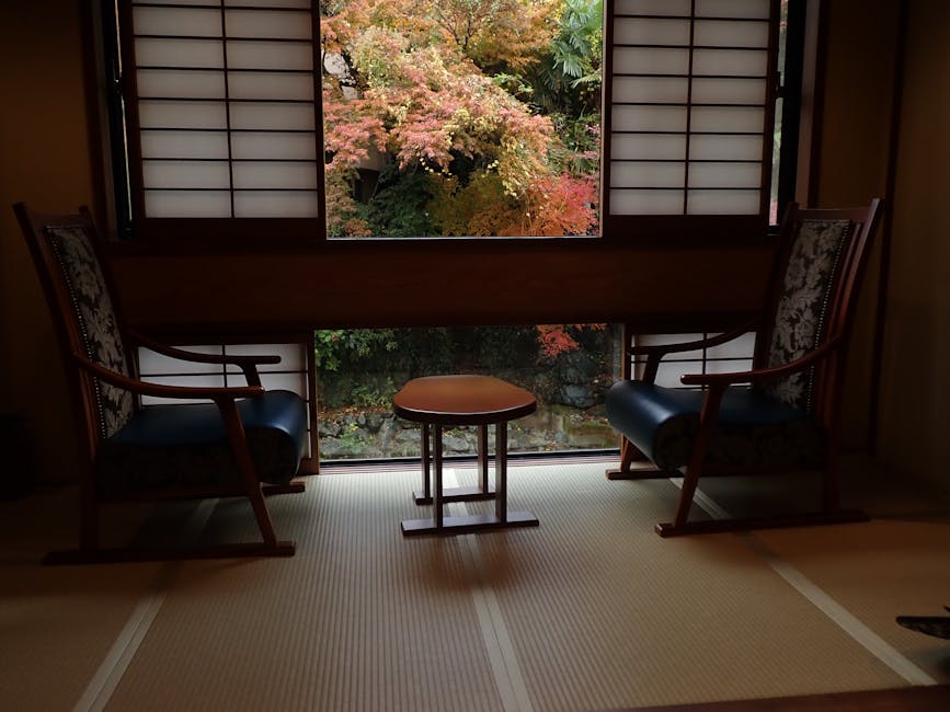 Where to stay in Osaka - traditional Japanese ryokan room