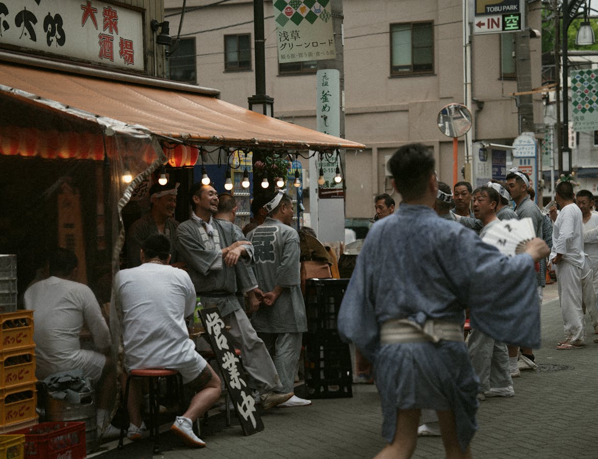 Osaka local festivals neighborhood matsuri small intimate