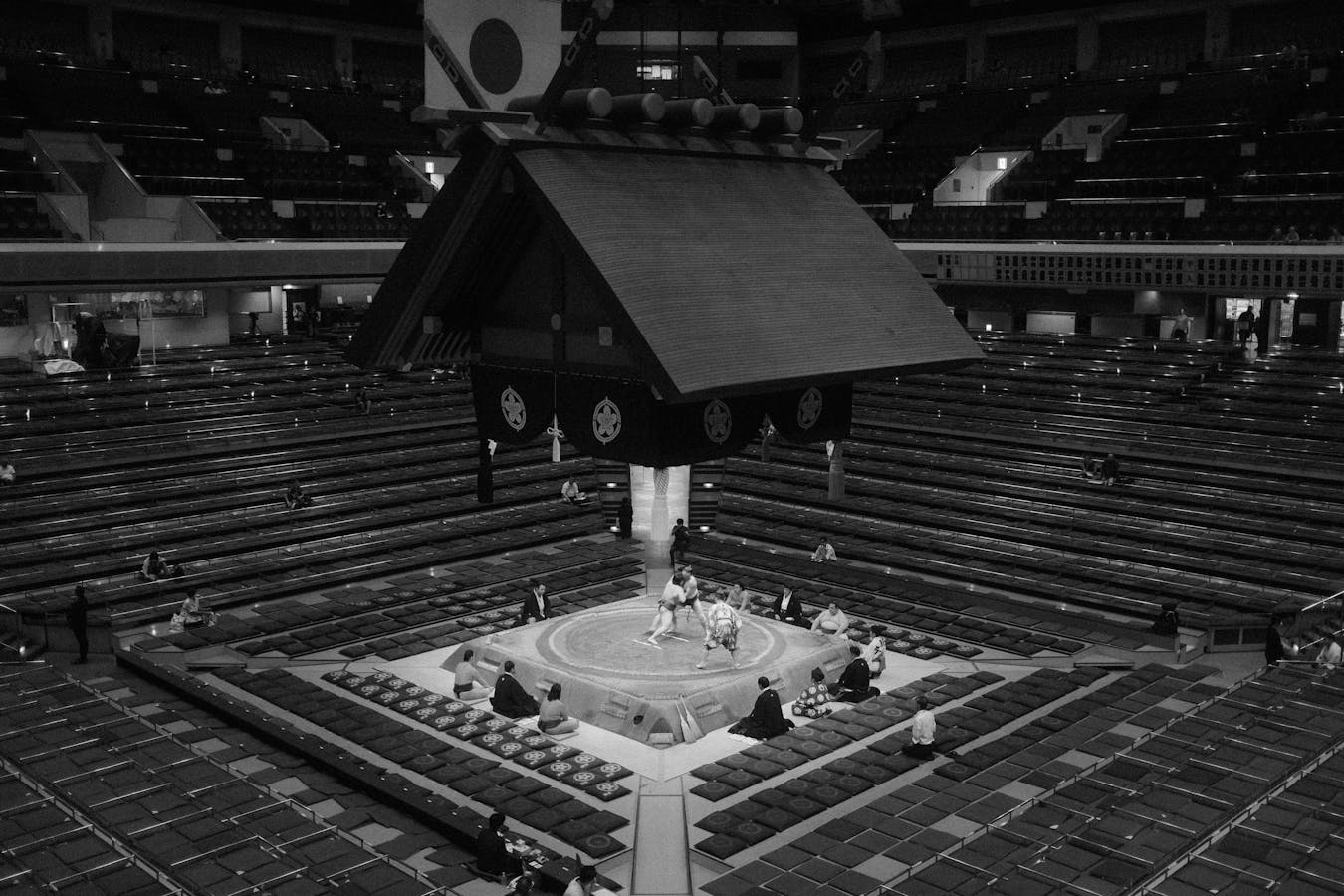 Osaka sumo tournament EDION Arena Osaka Prefectural Gymnasium