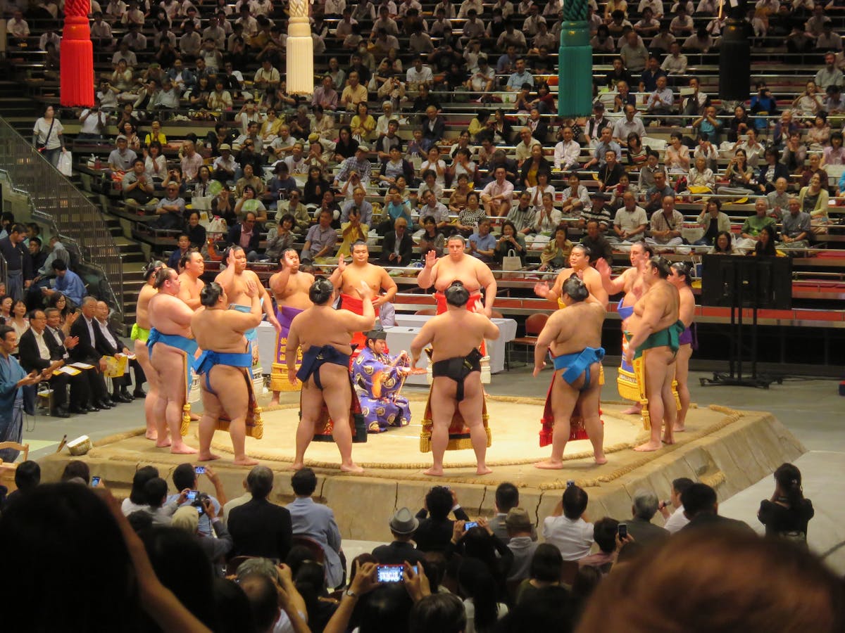 Osaka sumo tournament wrestler Haru Basho Spring