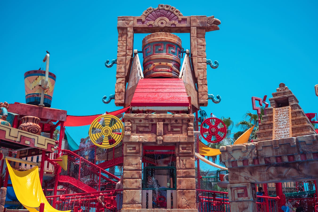 Universal Studios Japan with kids - family at theme park