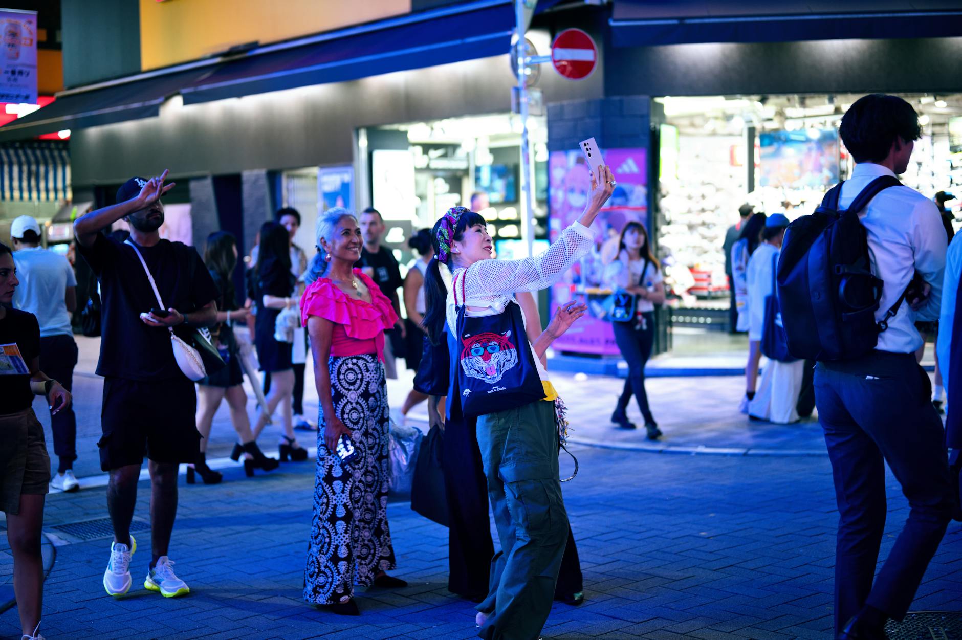 Street fashion and youth culture near Amerikamura by Shinsaibashi Osaka